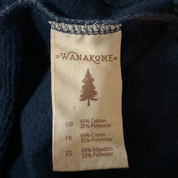 Wanakome Women's Blue Hoodie Sweater Size XS Live in the Sunshine - Picture 2 of 9